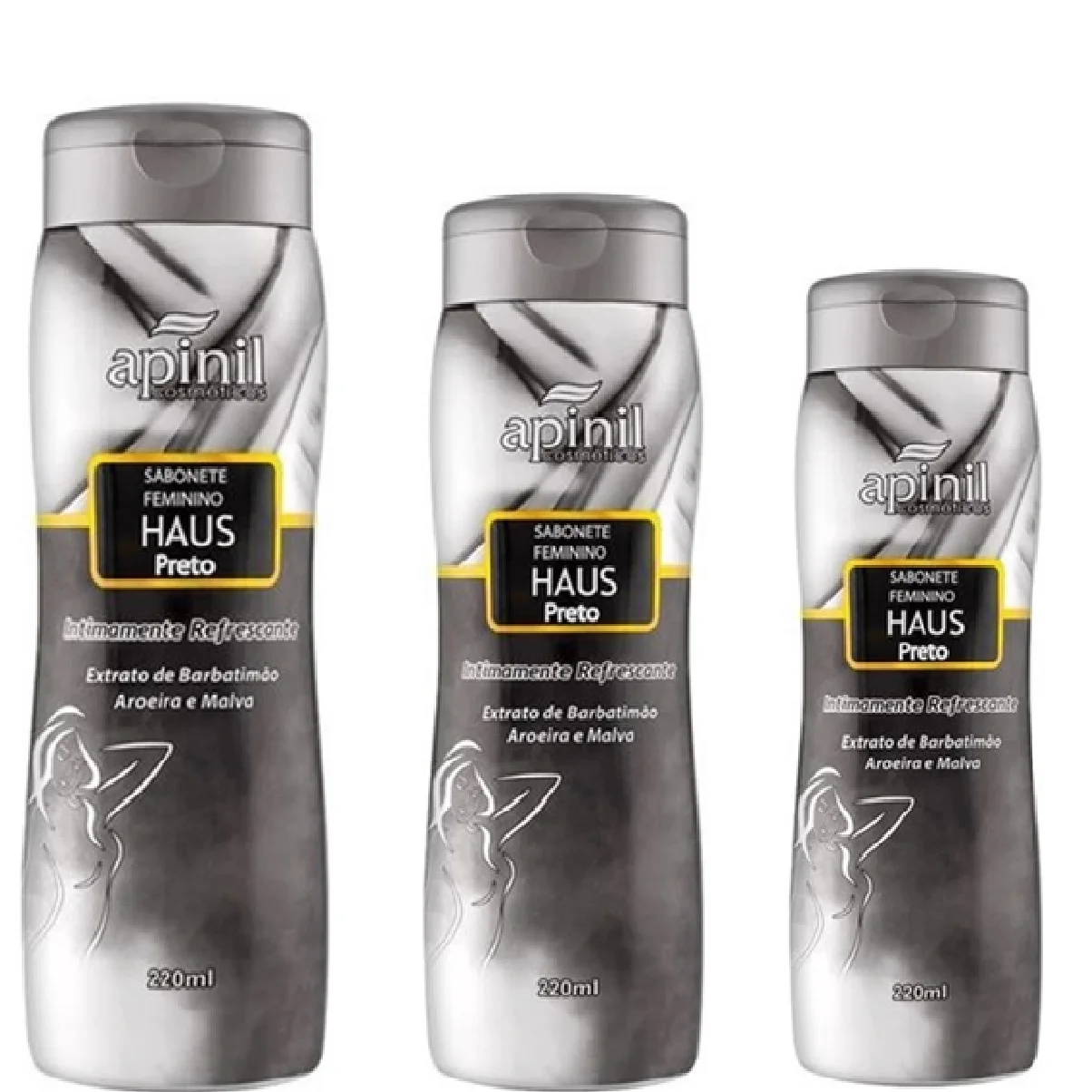 

Soap Intima Black Haus Apinil 210ml Kit 6 Units
