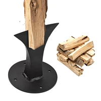 wood splitter wedge heavy duty small firewood kindling splitter manual log splitter for small fireplace wood stove