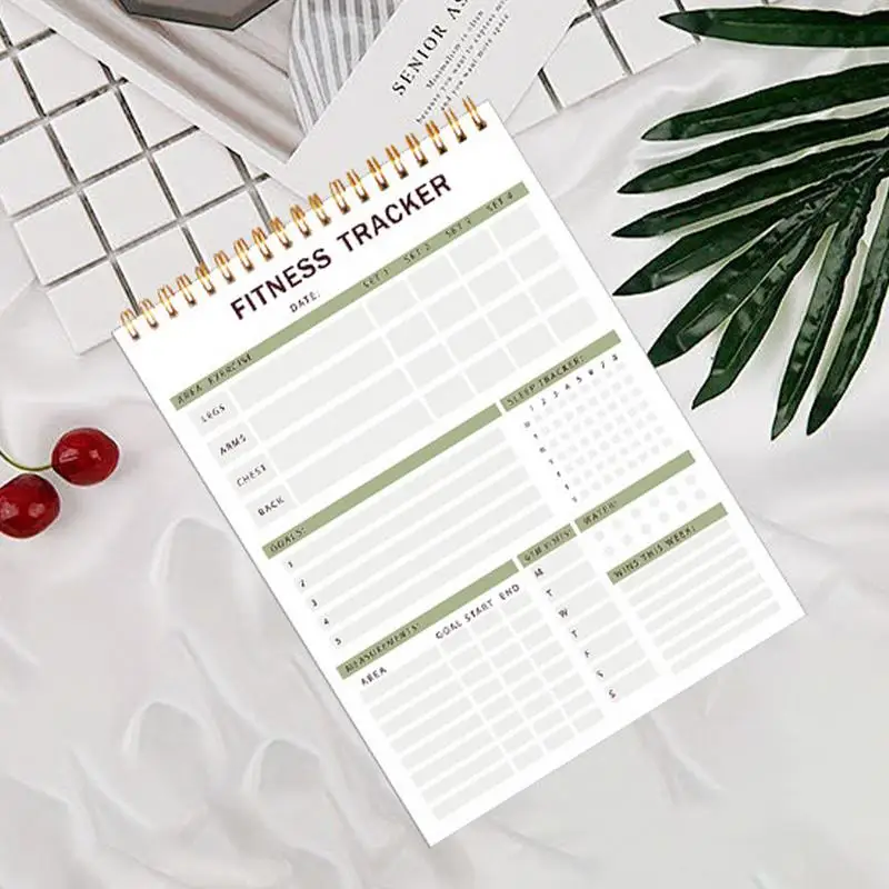 Ежедневный фитнес-планировщик личный трекер здоровья и Прочный планировщик