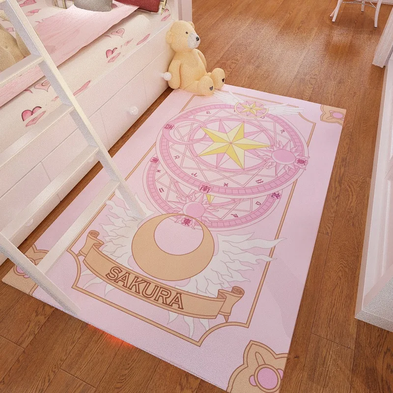 

Home Decor Tarot Cards Array Cartoon Cute Anime Children Floor Mat Witchcraft Supplies Carpet for Nursery Furry Living Room Rugs