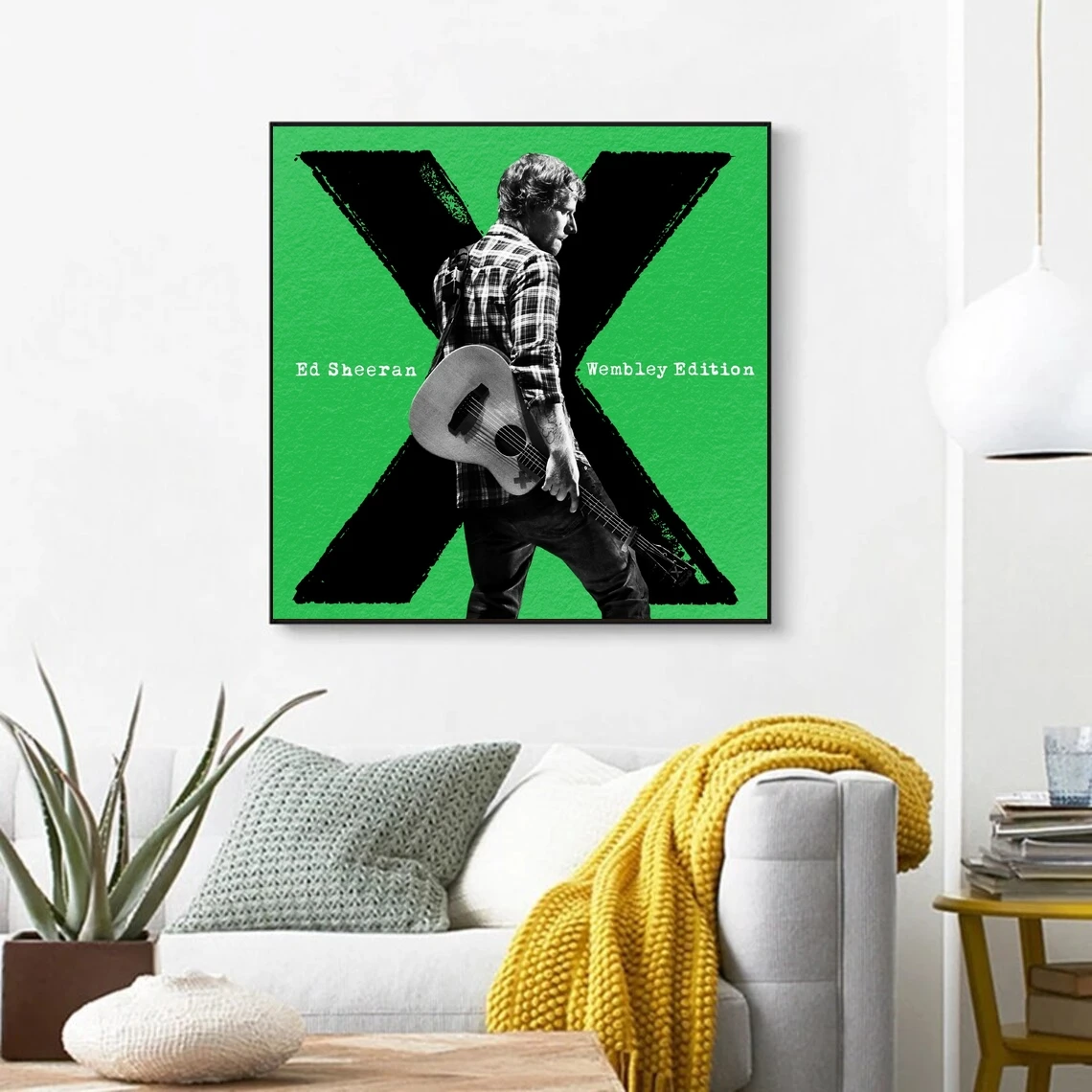 Эд Ширан Музыкальный Альбом Плакат Холст