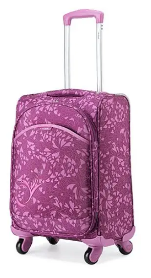 Oxford 20 inch Women Carry-on hand luggage bag Travel Rolling Suitcase Spinner Suitcase 20 inch rolling  bag Travel Trolley Bag