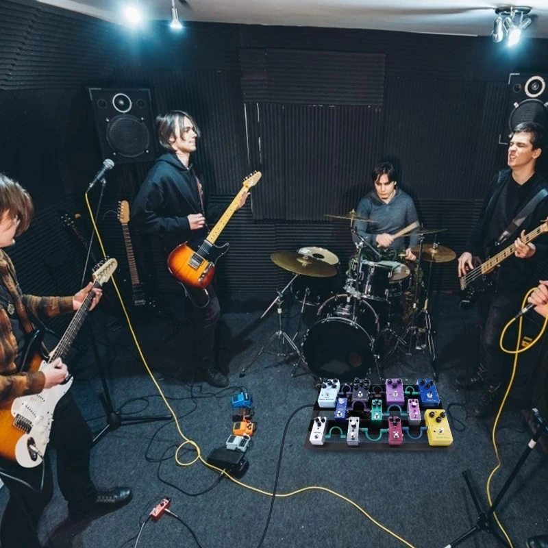 652D педаль эффектов для гитары среднего размера из алюминиевого сплава