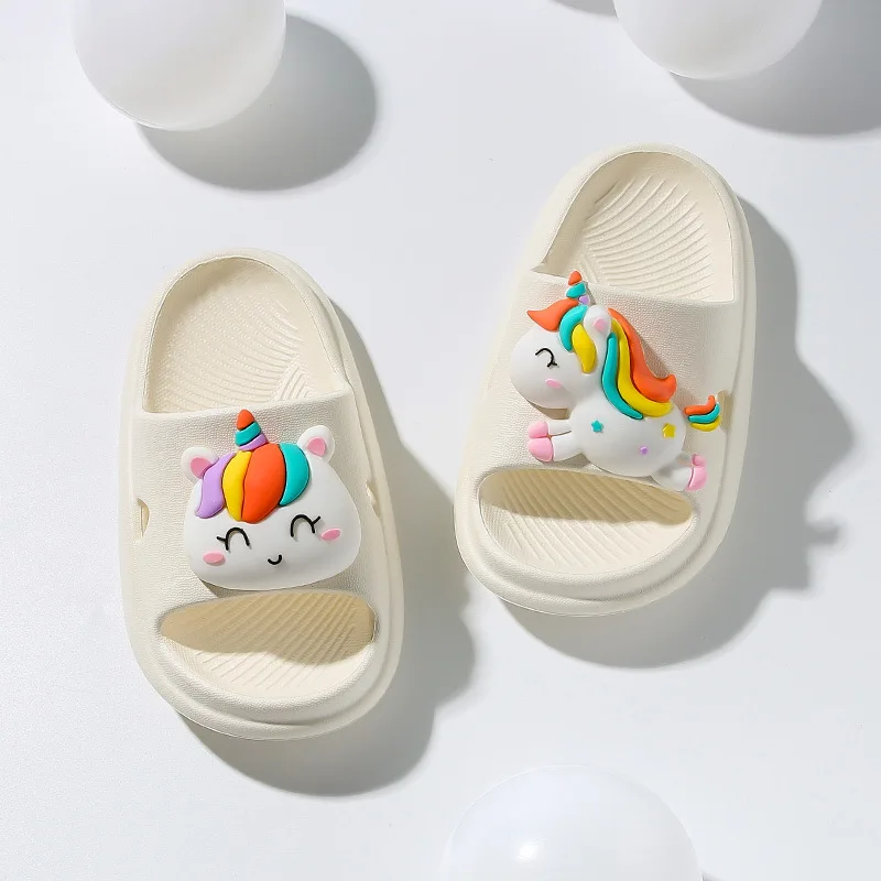 2023 Dinosaur Slippers Kids Summer Clogs Shoes Children Sandal Slipper Rabbit Designer Mules Garden Beach Slides Shoes Infant