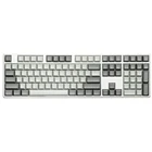 Колпачки для клавиш DSA PBT для Cherry Mx Switch, Механическая игровая клавиатура Filco 60 87 104, замена колпачка для клавиш белого и серого цвета