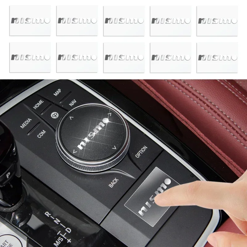 2/5/10 шт. 3D металлическая наклейка с эмблемой автомобиля декоративная внутренняя