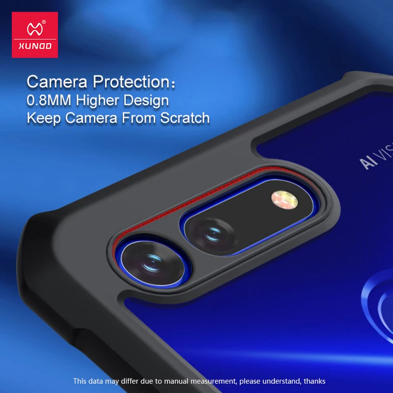 Xundd Case For Huawei Honor View 20 V30 Pro  Shockproof Transparent Phone Cover Protective Airbags Soft Phone Case For Honor V20