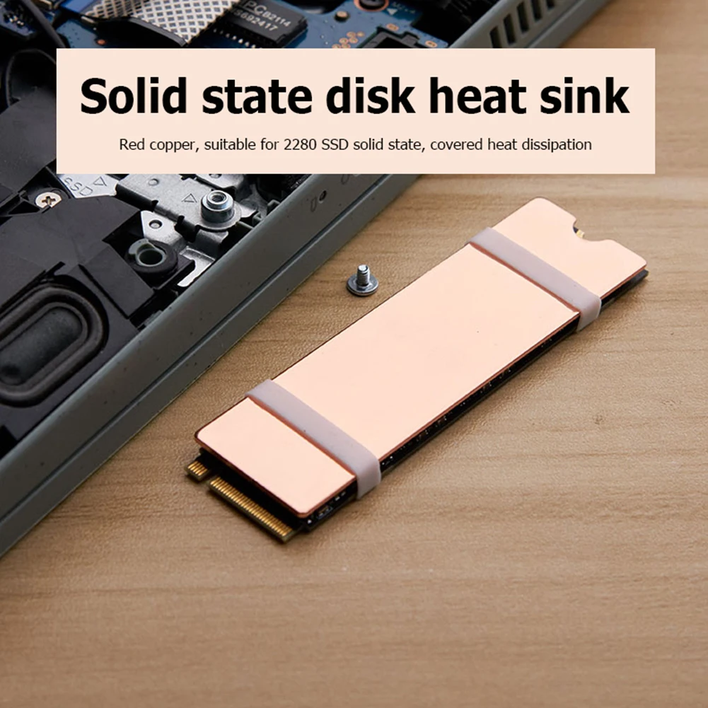 

Laptops M.2 NVME 2230 2280 SSD Heatsink Bracket for DELL G15/5510/5511/5515 Storage Card Hard Drive Heat Sink Support Mounting