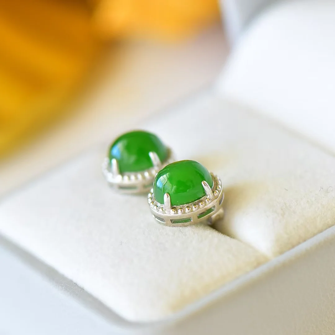 Серьги-подвески 12161 # с инкрустацией в старинном стиле