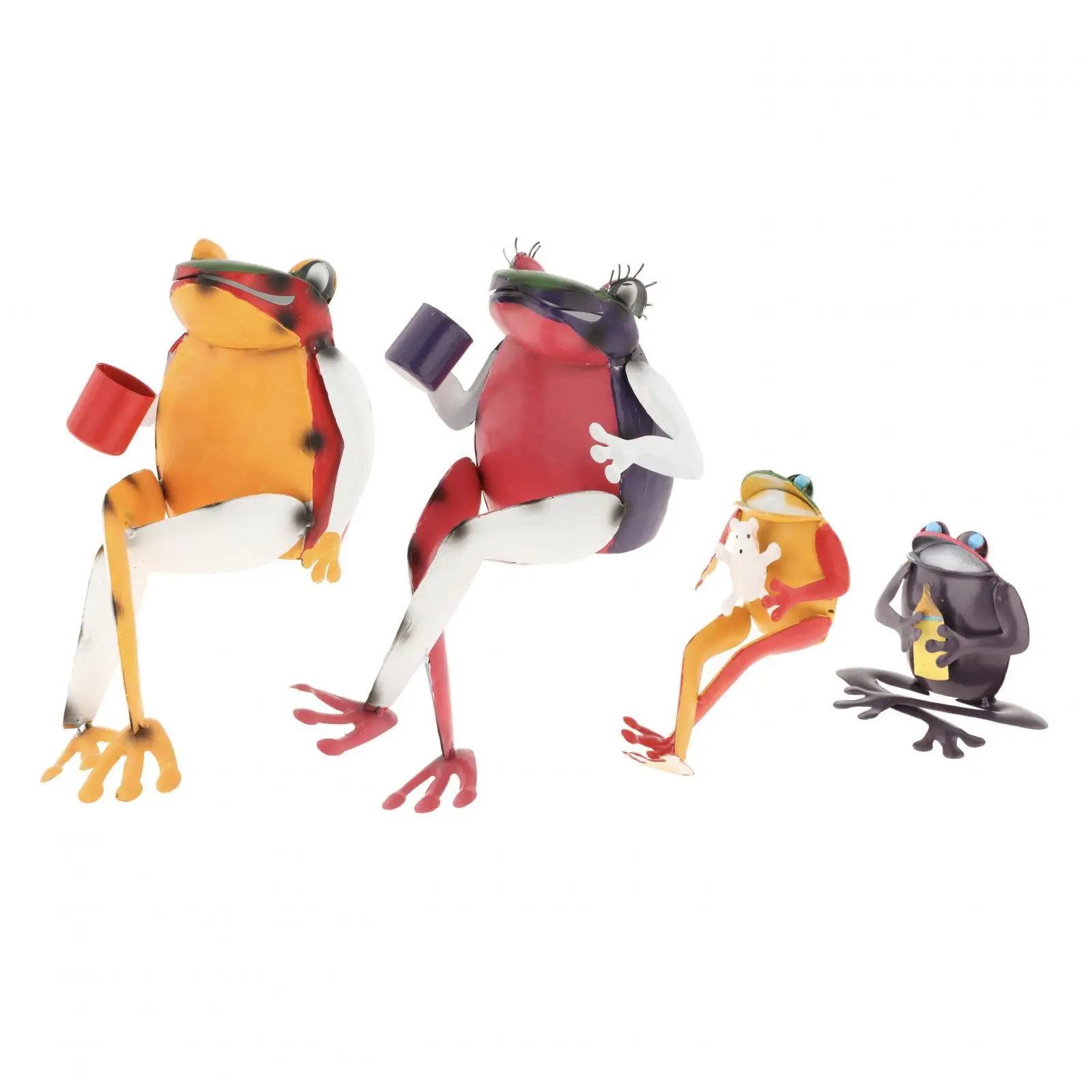 

Frog Garden Statue Sculptures Yard Art Frog Garden Statue Ornament Animals Sculpture for Yard Decor
