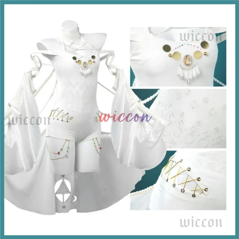 Реверс игры: 1999 тридцать семь косплей костюм новая кожа вниз в Grotto белые