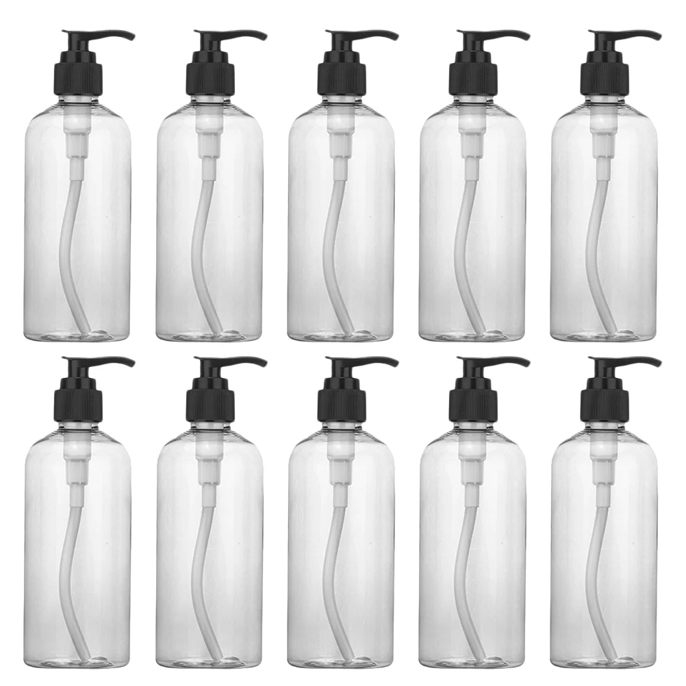 

Bottle Soap Pump Dispenser Lotionbottles Bootle Refillable Shampoo Hand Clear Empty Dispensers Foaming Containershower Kitchen