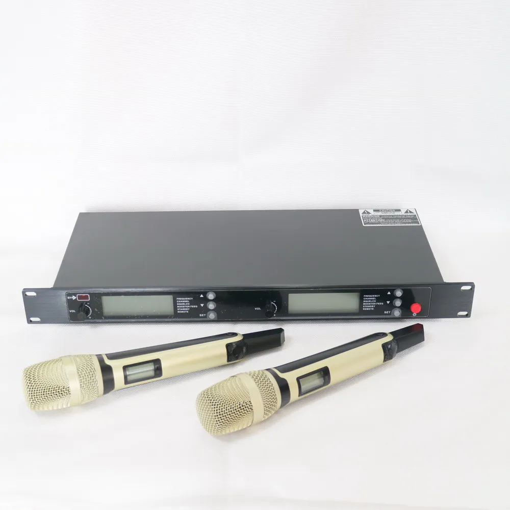 Усовершенствованная 2 портативная беспроводная микрофонная система SKM9000 EW100 G5 200