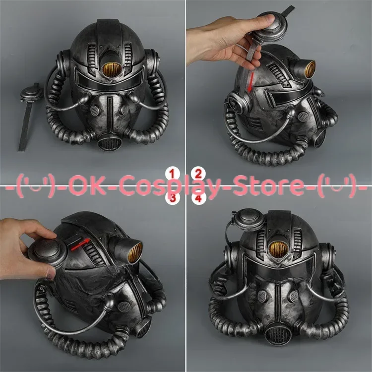 Максимальное искусственное покрытие для головы игра падение Cos Out Люси Максимус