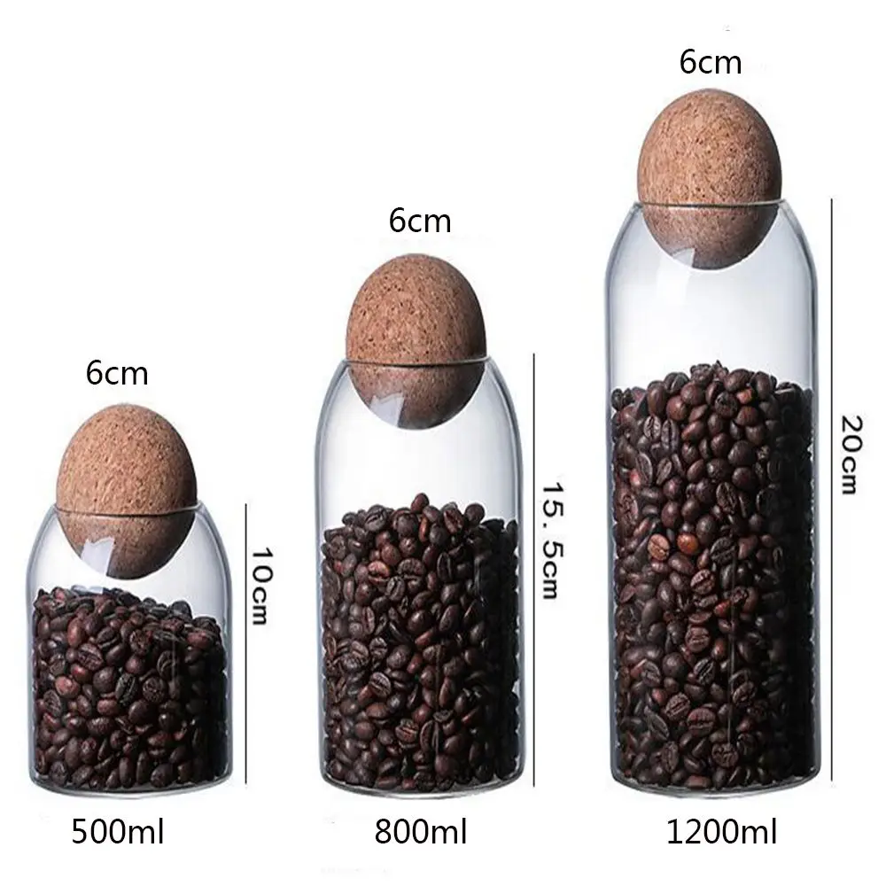 Контейнер для хранения кухонная стеклянная бутылка банка |
