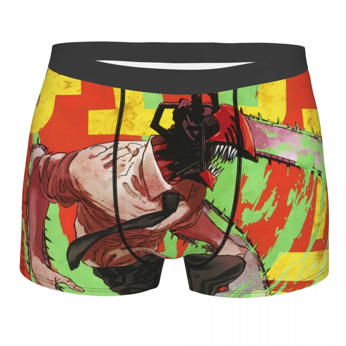 

Poster Chainsaw Man Denji Pochita Makima Underpants Cotton Panties Shorts Boxer Briefs Male Underwear Sexy