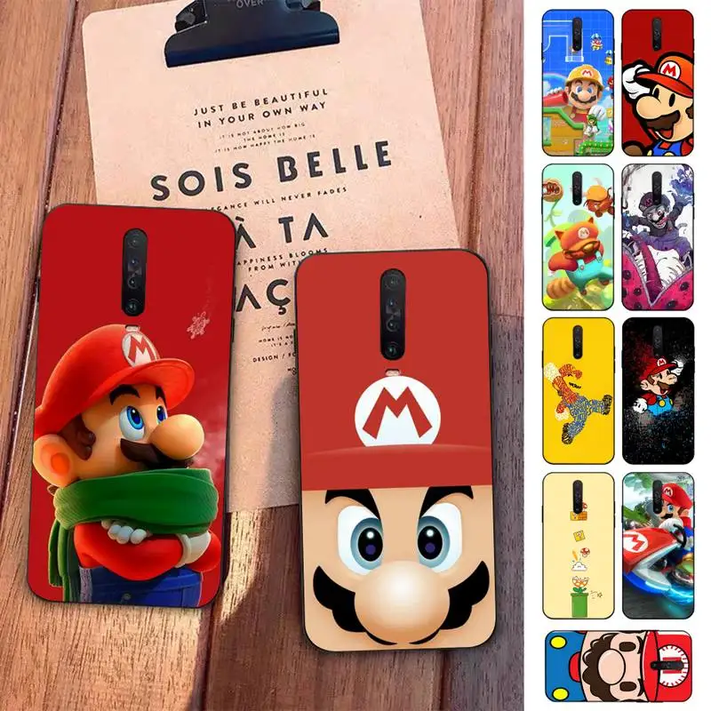 

M-MA RI-OS Phone Case for Redmi 5 6 7 8 9 A 5plus K20 4X S2 GO 6 K30 pro