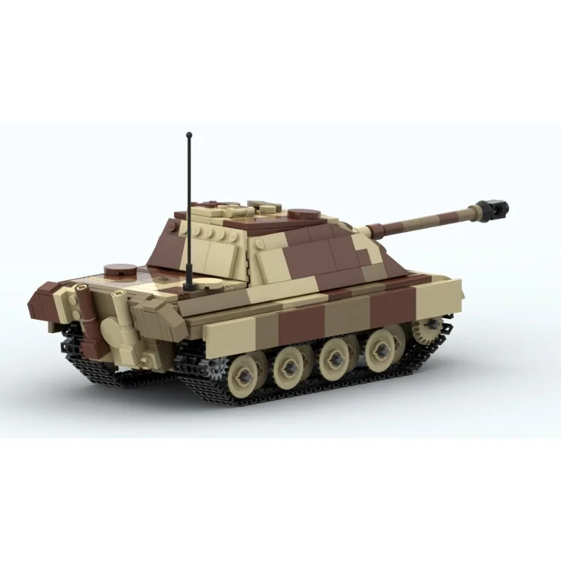 Конструктор Jagdpanther WW2: Немецкий истребитель танков, модель Sd.Kfz.173 Panther с шасси и 88-мм пушкой, DIY-набор для военной коллекции (art.: 3920dcaee7dd4) - 3920dcaee7dd4