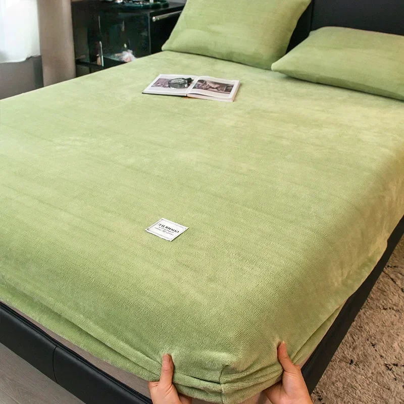 Однотонная эластичная бархатная ткань мягкое эластичное покрывало наматрасник