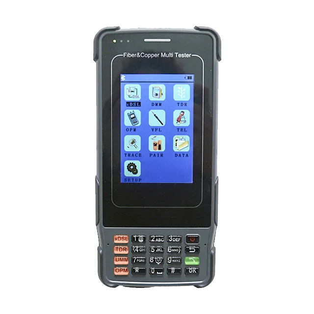 

S600 Fiber Tester 400m Testing Distance Adsl/vdsl/dmm Function/ Ip Ping Test