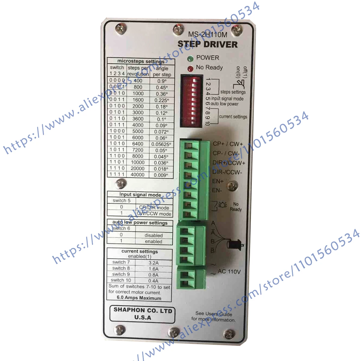 

New And Original Step Driver SL-2H110M Spot Photo, 1-Year Warranty