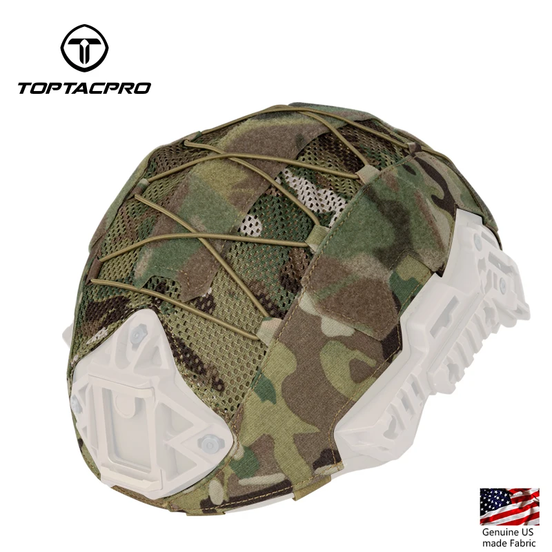 

TOPTACPRO Tactical Helmet Cover For WENDY Helmet 500D Cordura Nylon Military Headwear Helmet Cloth hook&loop 8802