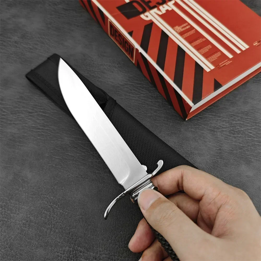 NKVD FINKA Многофункциональный Нож С Фиксированным Лезвием И Чехлом Для Охоты Отдыха