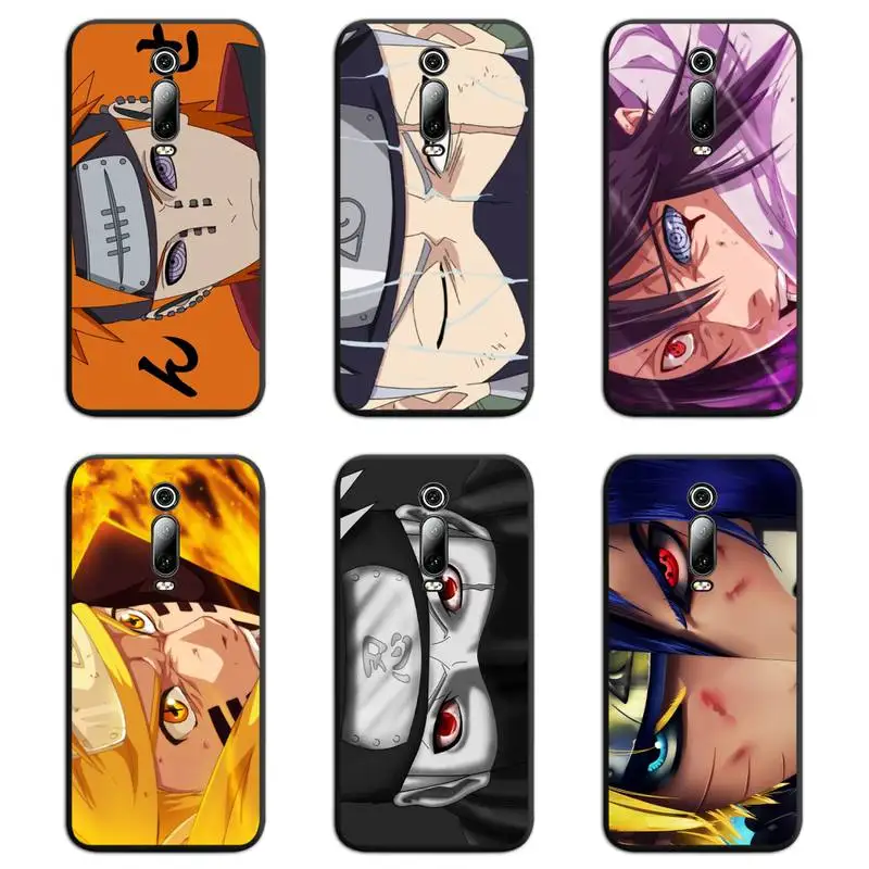 

Naruto Uchiha Sasuke Itachi Akatsuki Kakashi Phone Case For Redmi 9A 9 8A Note 11 10 9 8 8T Pro Max K20 K30 K40 Pro