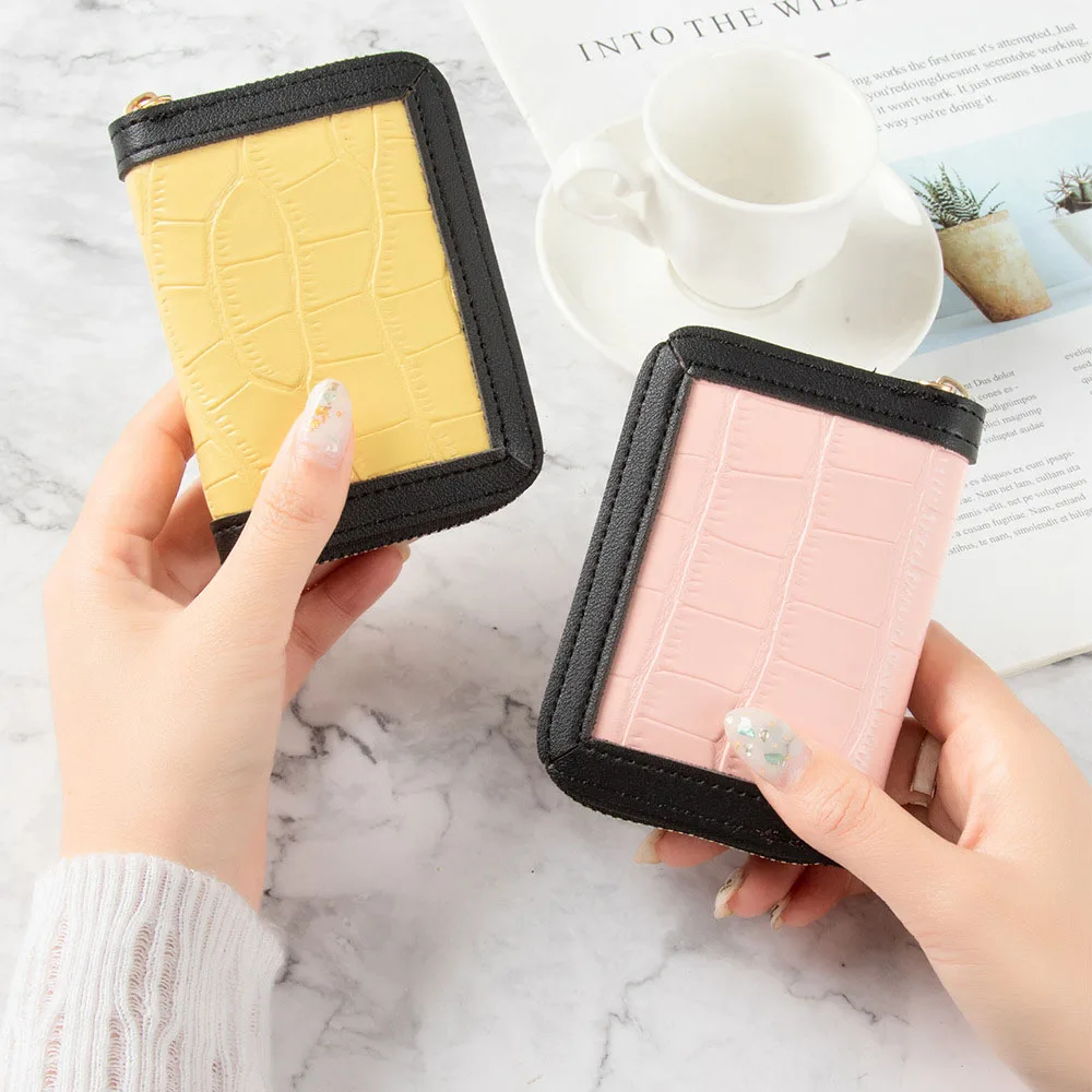 

Женские держатели для карт, короткий секционный кошелек для девочек, кошелек для монет, кошельки для женщин, маленький кошелек, Женский мини-клатч, кошельки