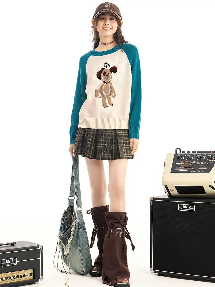 REDDACHiC сетка коричневые джинсовые гетры Женские однотонные самозавязывающиеся