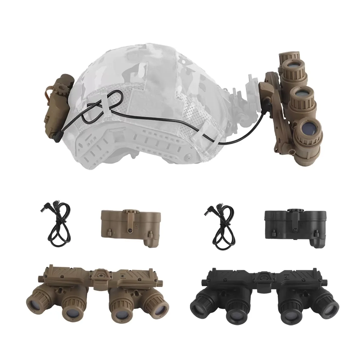 Тактические очки ночного видения GPNVG 18 аксессуары для шлема нейлон страйкбола