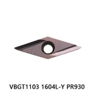 Оригинальные VBGT110302L-Y VBGT110304L-Y VBGT160402L-Y VBGT160404L-Y PR930 стальные и нержавеющие стальные твердосплавные вставки для VBGT 110302