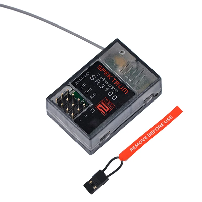 2 4 ГГц Spektrum SR3100 DSM2 3-канальный поверхностный приемник для радиоуправляемой лодки
