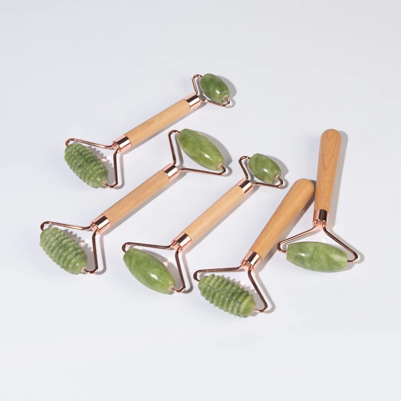 

Natural Jade Face Massager Gua Sha Stone Face Guasha Masaje Facial Board Acupoint Eye Care SPA Massager Tool massage visage