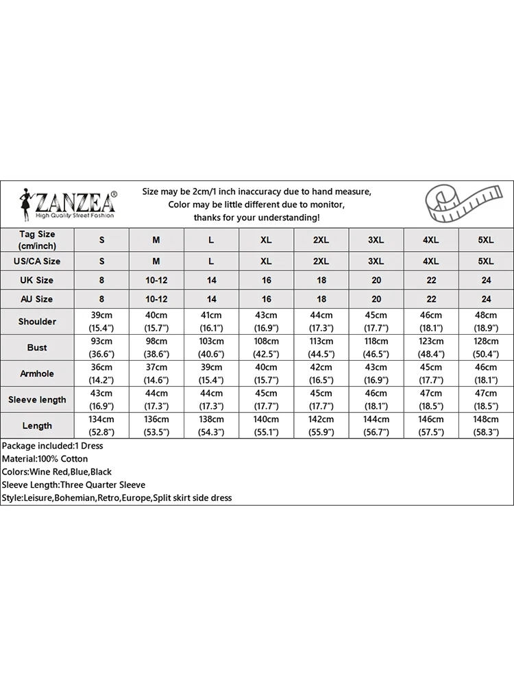 Женское платье-рубашка с цветочным принтом ZANZEA Повседневное платье-макси