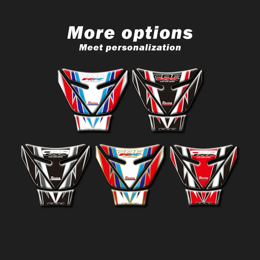 

3D Motorcycle Edition Stickers Oil Gas Fuel Tank Pad Decal Protector Stickers Decals for Honda CBR 1000 RR Fireblade