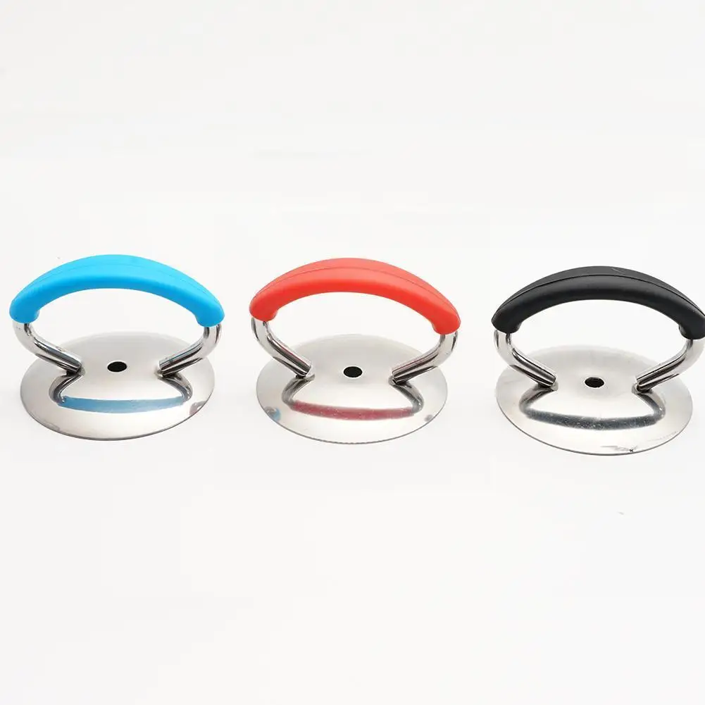 

For Steel Pan Cover Holding Handle Universal Kitchen Steel Rust-proof Replacement Lid Handle Cookware W6g1