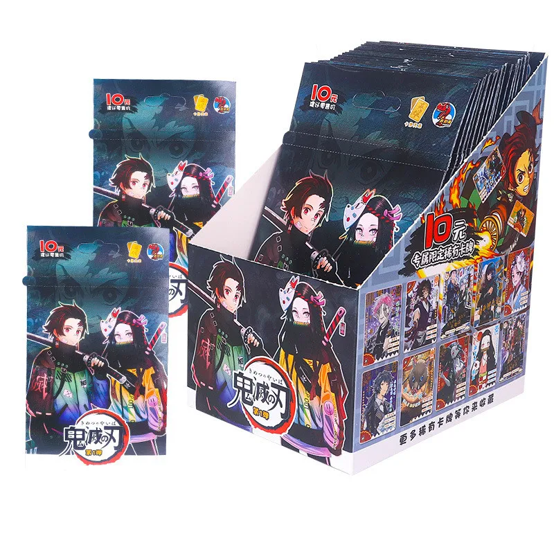 

Demon Slayer Card Anime Full Set Of Character Collection SSP Cards Toy Gift
