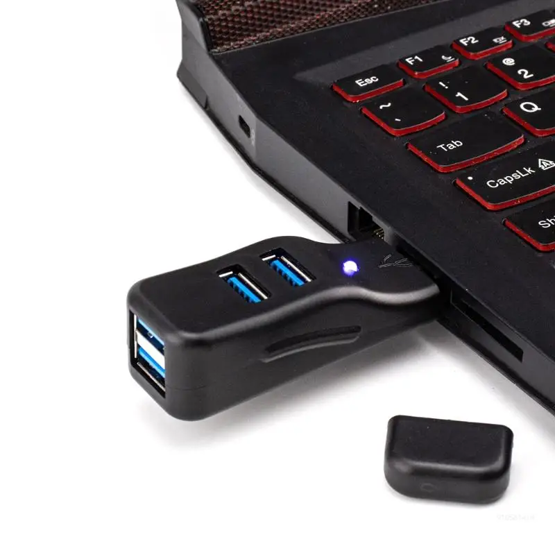 Мини-концентратор USB 3 0 4 порта расширенный разветвитель для ноутбука компьютера