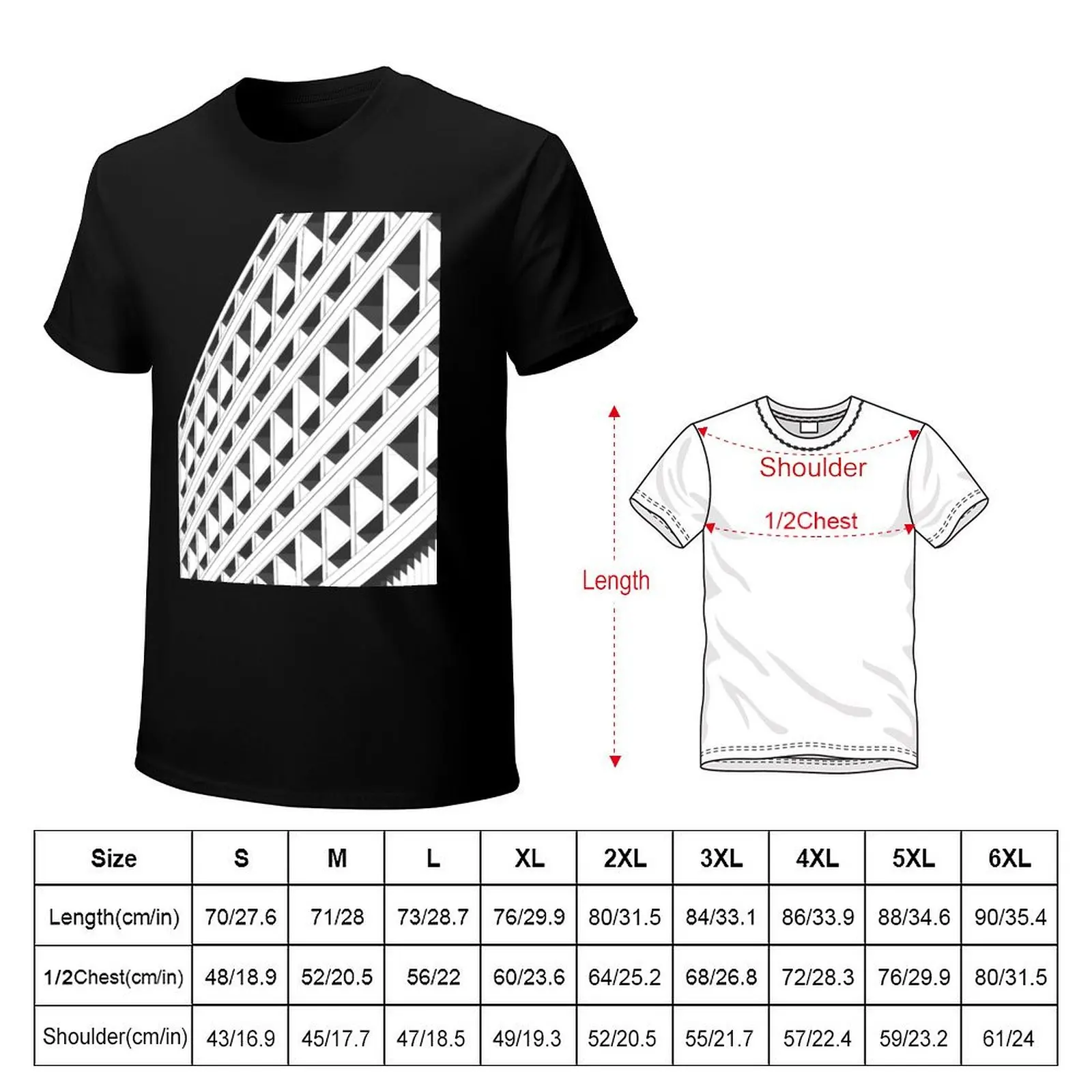Unité d'Habitation Марсель Черно-белый Бриталистский принт Франция Принт Искусство