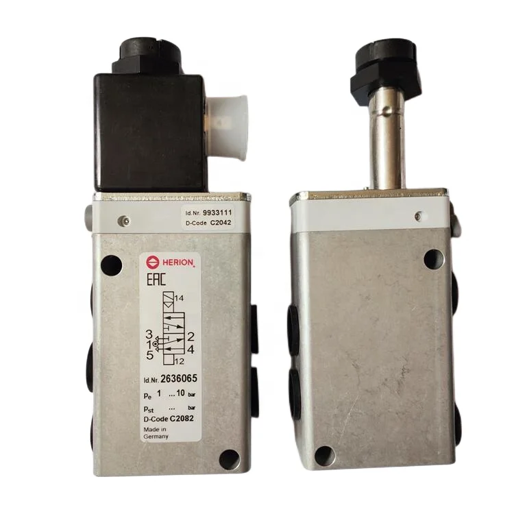 

5/2 way 24VDC solenoid valve 2636065 for herions norgren cylinder