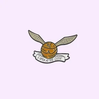 golden snitch enamel pins ball with wings brooches lapel badges i open at the close brooch for decorative pin jewelry for friend