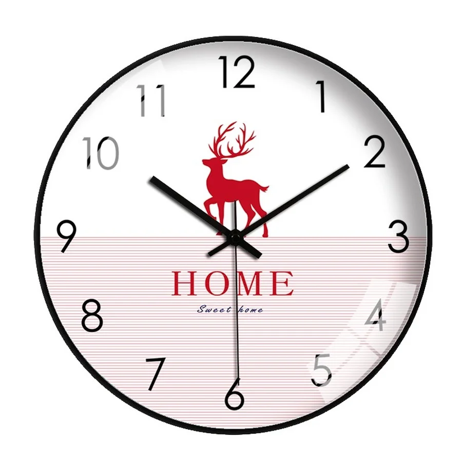 

Nordic Creative Wall Clock Simple Numbers Luxury Mechanism Silent Digital Quartz Modern Wall Clock Duvar Saati Home Decor DL60WC