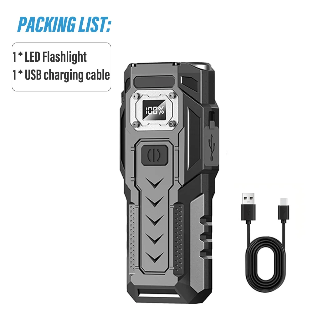 

Портативный светодиодный фонарь E－SMARTER 1000 люмен