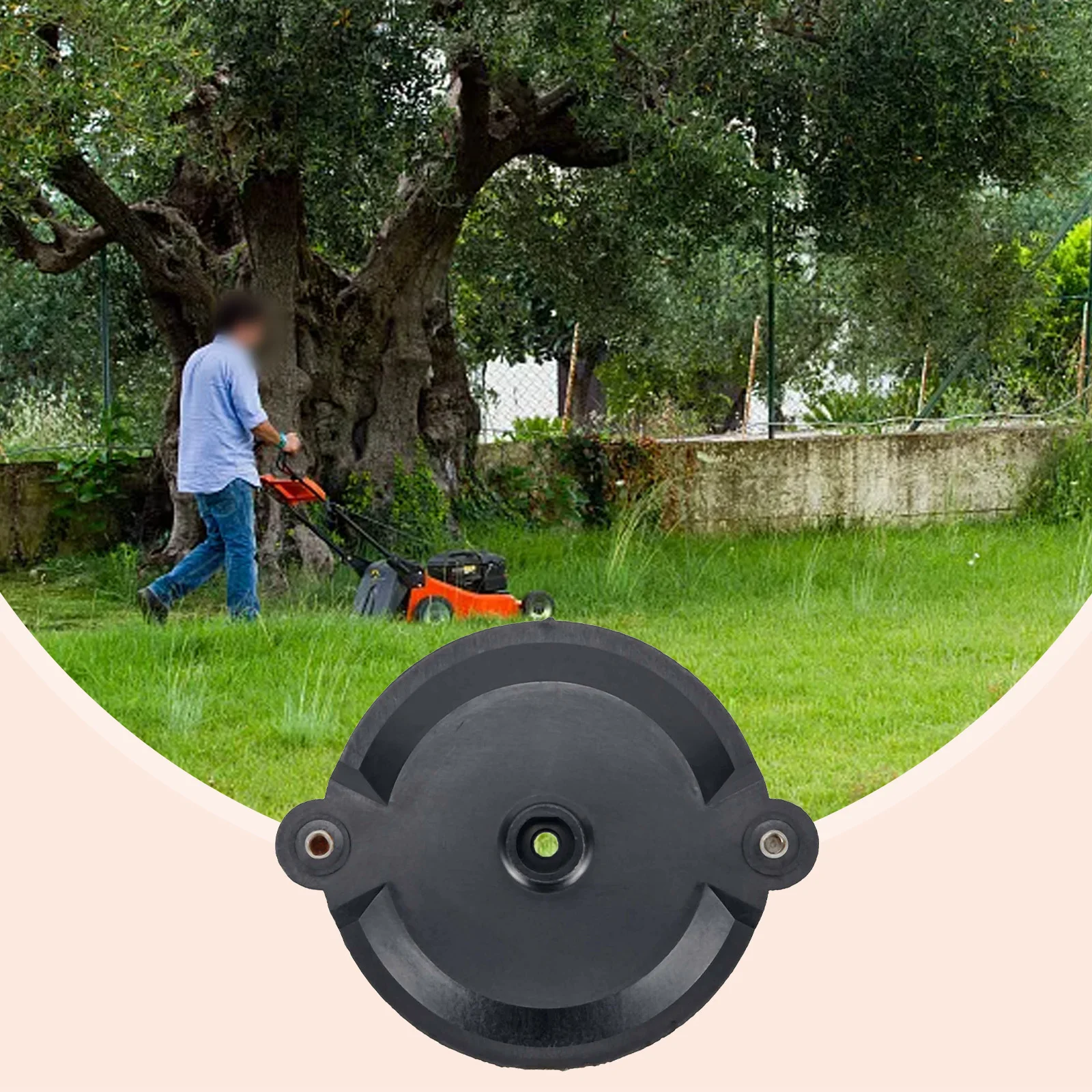 

Cutter Tools Spare Mower Cutter Head Cutter Tools 12x10cm Grass Plastic Simple Simple Snap-On For Garden Tools