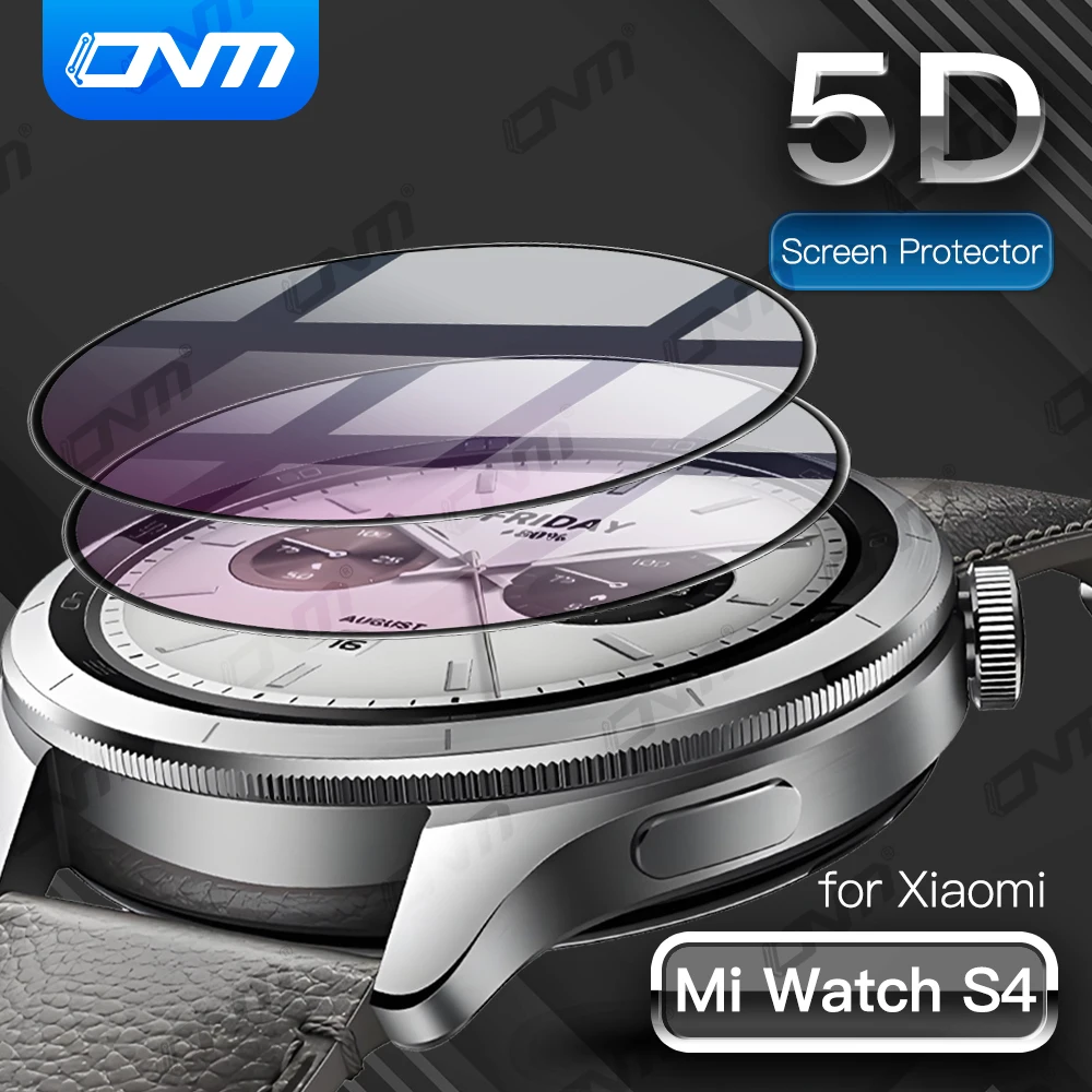 5D защитная пленка для Xiaomi Mi Watch S4 экрана защита от царапин умных часов (не стекло)