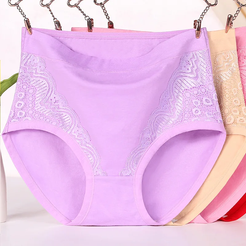 

Брифы Женские однотонные хлопковые, XL ~ 6XL