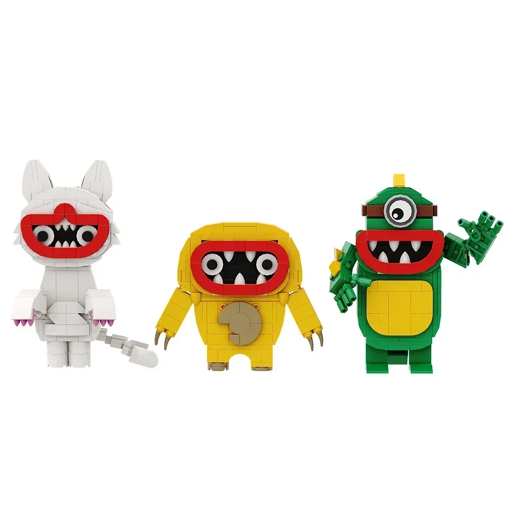 Gobrick MOC Вики Wolly Joyville кирпичи ужасные игровые Приключения строительные блоки
