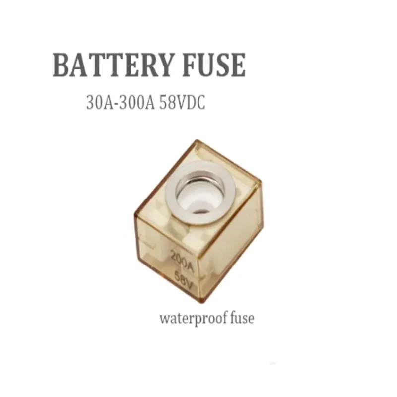 

Предохранитель для аккумулятора TR, 58 В, 50 А, 60 А, 75 а, 80 А, 100 А, 125A, 150 А, 175A, 200 А, 250 А, 300 А, керамический предохранитель высокого тока для крана, автомобиля, лодки