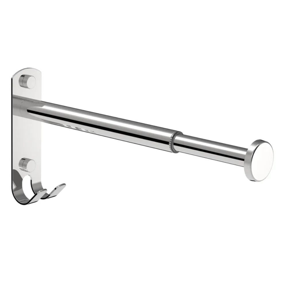 

Вешалка для одежды металлическая серебристого цвета